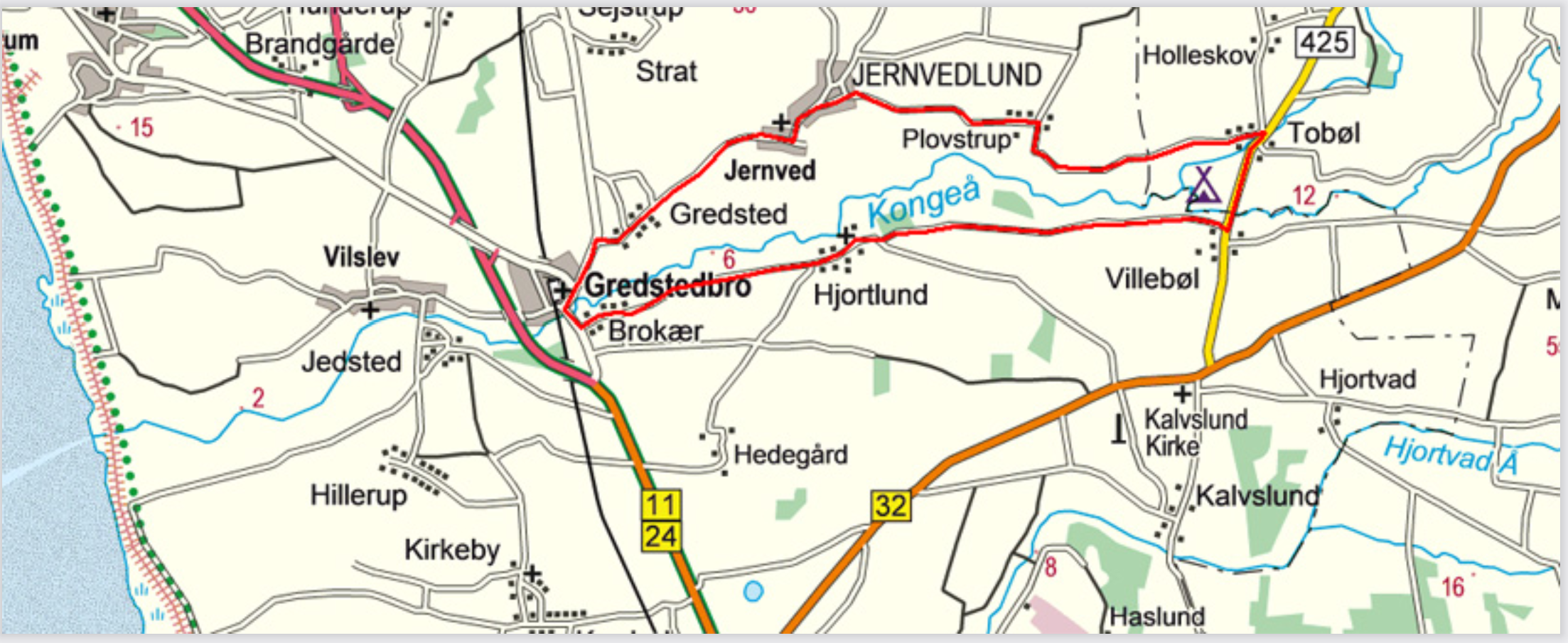 Die Rundtour Kongeå